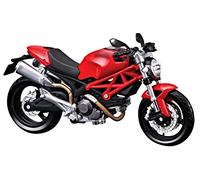 ZWXHN 1/12 Red Motorcycle Bike Diecast Model Toy For Children's Gifts Adult Collection For D&ucati Monster 696