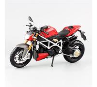 ZWXHN 1:12 Scale Children's For D&ucati Streetfighter S Muscle Diecast Street Bike Model Motor Bike Race Motorcycle Toy