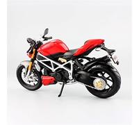ZWXHN 1/12 Scale Children's Muscle Diecast Street Bike Model Motor Bike Race Motorcycle Toy For D&ucati Streetfighter S