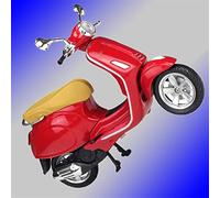 ZWXHN 1/12 Scale Pedal Motorcycle Diecast Metal Bike Miniature Race Toy For Gift Collection For V&espa Primavera 150