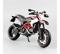 ZWXHN 1:12 Scale Sports Bike Track Diecast Model Motorcycles Toy Kids Gift Racing Operational For D&ucati Hypermotaro 1100 EVO