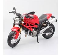 ZWXHN 1:12 Scales For D&ucati Monster 696 Motorcycle Modeling Diecasts & Toy Vehicles DIY Bike Toys For Children's Gifts Adult Collection