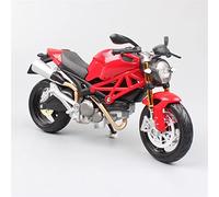 ZWXHN 1/12 Scales Motorcycle Modeling Diecasts & Toy Vehicles DIY Bike Toys For Children's Gifts Adult Collection For D&ucati Monster 696