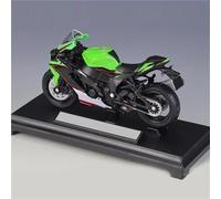 ZWXHN 1:18 2021 For K&awasaki For Ninja ZX10-R Alloy Diecast Motorcycle Model Workable Shork-Absorber Toy For Children Gifts Collection