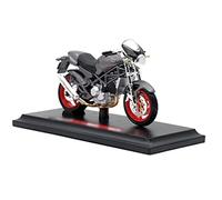 ZWXHN 1/18 Alloy Diecast Motorcycle Model Workable Shork-Absorber Toy For Children Gifts Toy Collection For D&ucati Monste S4