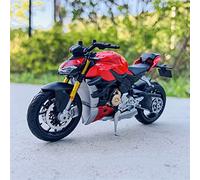ZWXHN 1/18 alloy Motorcycle Model Toy Car Gift Collection Racing Motorcycle Adult Favorites For D&ucati Super Naked V4 S