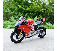 ZWXHN 1/18 alloy Motorcycle Model Toy Car Gift Collection Racing Motorcycle Adult Favorites For D&ucati Panigale V4 Scorse