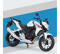 ZWXHN 1/18 Alloy Street Sports Motorcycle Model Metal Cross-country Motorcycle Model Collection Kids Toy Gift For CB1000R