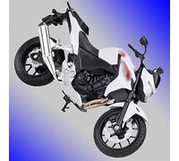 ZWXHN 1:18 For CB500F 2014 White Alloy Model Motorcycle Model Motor Bike Miniature Race Toy For Gift Collection Motorcycle Models