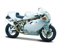 ZWXHN 1:18 For D&ucati 900 Motorcycle Static Model Die Cast Car Collectible Gift Toy Car