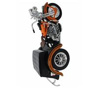 ZWXHN 1:18 For H&arley Servi-car Sidecar 1947 Three Rounds Motorcycle Bike Diecast Model For Children's Gifts Adult Collection