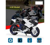 ZWXHN 1:18 For HP2 Alloy Racing Motorcycle Model Diecast Metal Cross-country Motorcycle Model Collection Childrens Toy Gift
