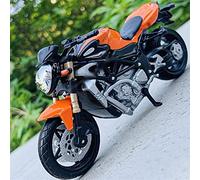 ZWXHN 1:18 For MV AGUSTA Brutale S Alloy Diecast Motorcycle Model Workable Shork-Absorber Toy For Children Gifts Toy Collection