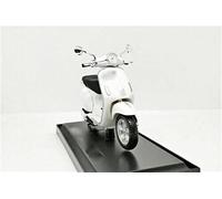 ZWXHN 1:18 For V&espa Primavera 150 White Motorcycle Bike Diecast Model For Children's Gifts Adult Collection
