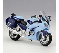 ZWXHN 1:18 For Y&amaha FJR 1300A Police Die Cast Vehicles Collectible Motorcycle Model Toys