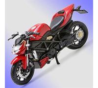 ZWXHN 1/18 Model Bike Alloy Motorcycle Model Motor Bike Miniature Race Toy For Gift Collection For D&ucati MOD STREETFIGHTER S