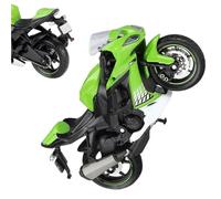 ZWXHN 1:18 Motorcycle Models For K&awasaki For Ninja ZX10R Diecast Plastic Moto Miniature Race Toy For Gift Collection