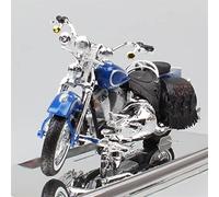 ZWXHN 1/18 Scale Bike Motorcycle Chopper Diecast Model Toy Vehicle Cruiser Boy For H&arley FLSTS Heritage Softtail Springer 1999