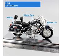 ZWXHN 1:18 Scale Custom Diecast Modeling Motorcycle Street Cruiser Bike Toys Children's Gifts For H&arley FLHRSEI CVO 2002