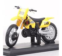 ZWXHN 1:18 Scale Dirt Bikes Motocross Bicycle Metal Diecast Motorcycle Model Toys For Boys For Children's Gifts Adult Collection For S&uzuki RM250
