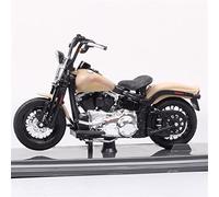 ZWXHN 1:18 Scale For H&arley FLSTSB Cross Bones 2008 Softail Bike Diecast Vehicle Street Motorcycle Model Toys Gift Of Adult Hobby