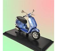 ZWXHN 1:18 Scale For Piaggio For V&espa Primavera 150 Blue Scooter Alloy Model Motorcycle Model Holiday Collecting Ornament Boy Gifts