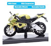ZWXHN 1/18 Scale For S1000RR Motorcycle Super Bike Vehicle Diecast Model Toy Miniature For Collection Gift Boys