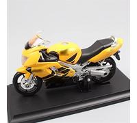 ZWXHN 1/18 Scale Hurricane Sport Bikes Diecast Motorcycle Toy Model Bike For Collection For CBR 600F4 600F 2000
