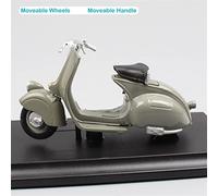 ZWXHN 1:18 Scale Motor Scooter Vintage Roman Holidaymotorcycle Bike Metal Diecast Toy Model For For Piaggio For V&espa 98 1946 125