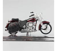 ZWXHN 1:18 Scale Retro Old Boy Motor Bike Diecasts Toy Vehicles Model Motorcycle Toy Car Adult Favorites For H&arley FLSTS Heritage Springer 1998