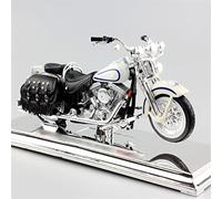 ZWXHN 1:18 Scale Retro Old Boy Motor Bike Diecasts Toy Vehicles Model Motorcycle Toy Car Adult Favorites For H&arley FLSTS Heritage Springer 1998