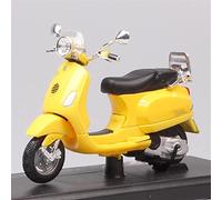 ZWXHN 1:18 Scooter Scale Bike Diecasts Toy Vehicles Motorcycle Model Alloy Model Ornament For V&espa LXV 150 IE 2013