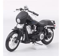 ZWXHN 1:18 Super Glide Scale Sport Bike Rider Model Diecasts & Toy Vehicles Motorcycle Of Gift Collection For H&arley SOA 2001 HD Dyna