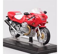 ZWXHN 1:24 Scale For Moto Guzzi D&aytona 1000 Sport Bikes Diecast Race Motorcycle Model Vehicle Plastic For Collection Boys