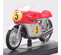 ZWXHN 1:24 Scale For MV Agusta 500cc 1963 No.5 GP Racing Diecast Motorcycle Vehicle Bike Model Toy