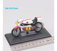 ZWXHN 1/24 Scale Tiny Racing Bike Diecasts & Toy Vehicles Models Motorcycle Ornament For Y&amaha YZR OW23 500cc WC 1975