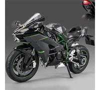 ZWXHN 1:9 For K&awasaki H2R For Ninja Alloy Die Cast Motorcycle Model Toy Vehicle Carrying Lights Off Road Autocycle Toys Car