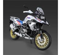 ZWXHN 1/9 For R1250 GS ADV Alloy Racing Motorcycle Diecasts Street Sports Motorcycle Model Simulation With Light Collection Childrens Gift