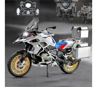 ZWXHN 1:9 For R1250GS Alloy Diecast Scale Motorcycles Model Off Road Autocycle With Lighting Collection Decoration Children Toy Gift