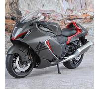 ZWXHN 1:9 For S&uzuki Hayabusa GSX-1300R Alloy Racing Motorcycle Model Diecast Metal Street Sports Motorcycle Model With Light Kid Toy Gift