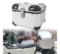 ZWXHN 45L Motorcycle Helmet Box ABS Universal Top Tail Rear Luggage Storage Tool Cases Lock for
