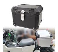 ZWXHN 45L Motorcycle Helmet Box ABS Universal Top Tail Rear Luggage Storage Tool Cases Lock for