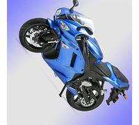 ZWXHN Blue Motorcycle Model 1/12 Scale Motorcycle Diecast Metal Bike Miniature Race Toy For Gift Collection For K&awasaki For Ninja ZX6R