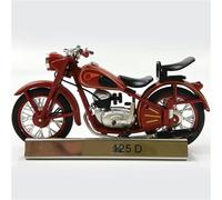 ZWXHN Diecast 1:24 Scale For Csepel 125 D Motorcycle Alloy Model Collection Souvenir Display Vehicle Toys Gift Show