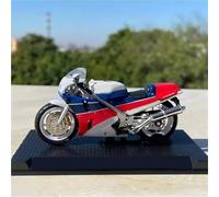 ZWXHN Diecast 1:24 Scale For VFR750R RC30 1987 Motorcycle Alloy Simulation Car Model Classic Adult Collection Static Display