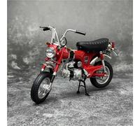 ZWXHN Diecast Model Car 1:10 Alloy For DAX ST50 1969 Motorcycle Car Model Toys For Boys Collection Display Hobby