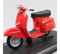 ZWXHN Kid 1:18 Scale Vintage Red Pedal Scooter Motorcycle Diecast Toy Model For Boy Collection For Piaggio For V&espa GTR 1968 125