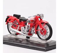 ZWXHN Tiny 1:24 Scale Vintage Motorcycle Model Diecast Vehicles Racer Bike Gift Collectible For Moto Guzzi Airone Sport