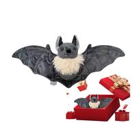 zwxqe Bat Plush | Wing Toys Decorations Realistic - Realistic Cute Bat Plush,for Halloween Baby Kids Boys Home Desktop Fall
