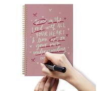 zwxqe Bible Study Notebook - Devotional Religious Journal, Christian Art Prayer Book, Spiral Bound Study Notes for Men and Women, Inspirational Bible Notebook for Daily Reflection, Spiritual Growth